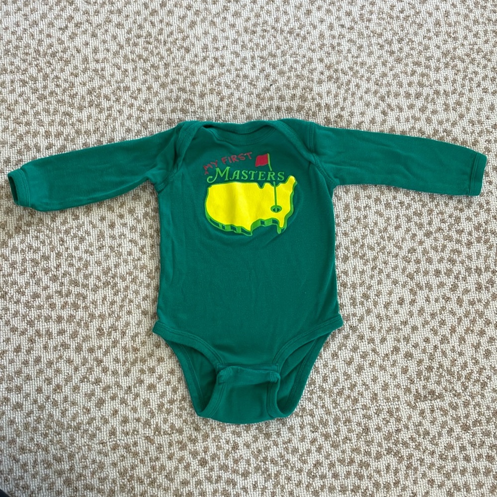 Long Sleeve Masters Onesie (6m)